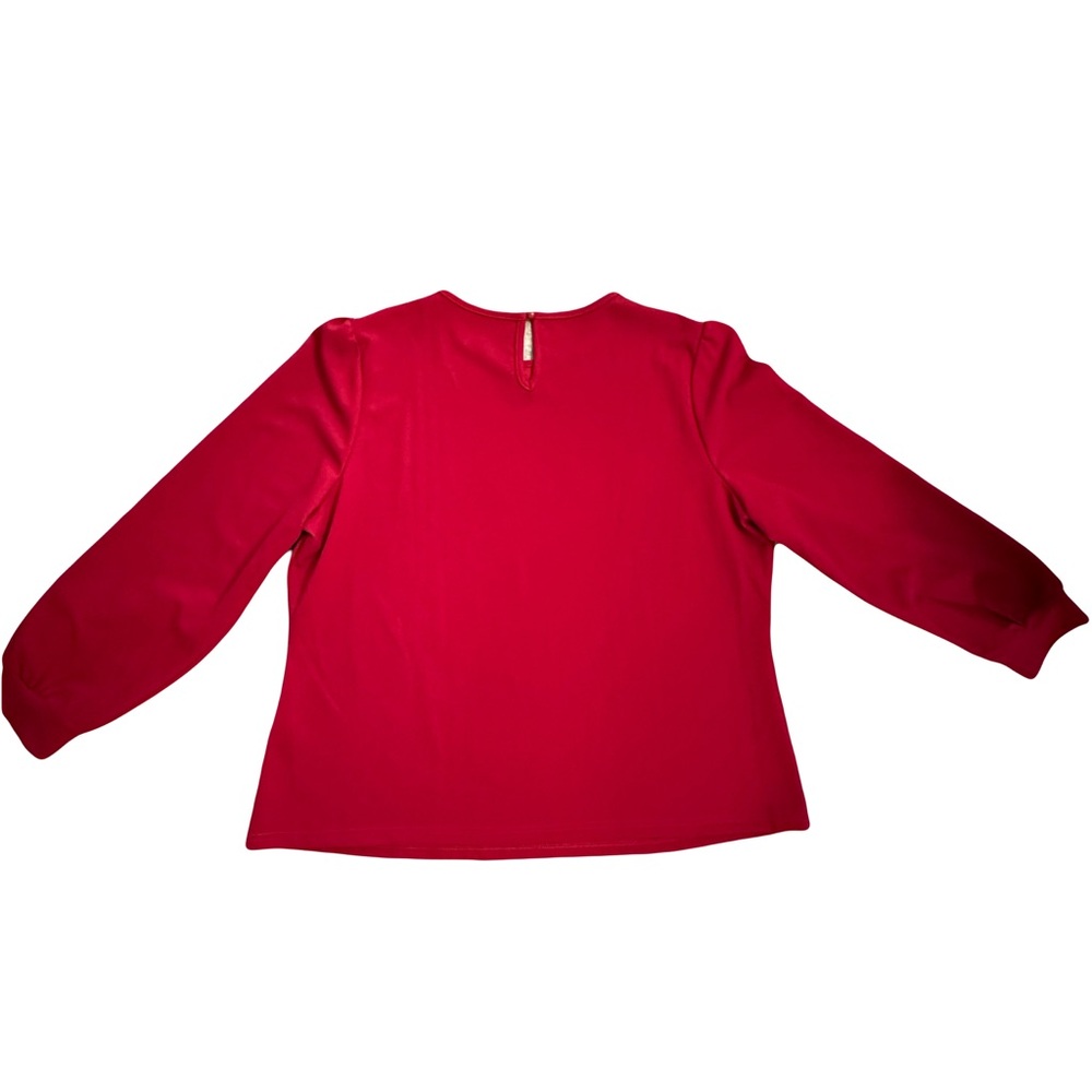 SHEIN Vibrant Red Blouse